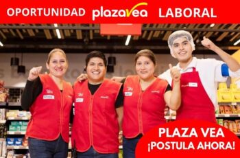 Postula Ahora – Plaza Vea (+230 vacantes disponibles )