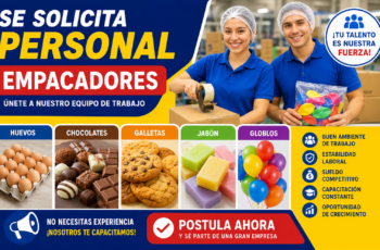Empleos para Empacador: Vacantes Disponibles con o sin Experiencia